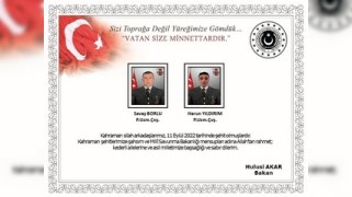 Türkiyə ordusu 2 şəhid verdi 