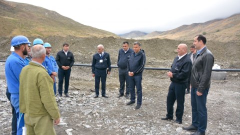 Baş direktor qazlaşdırılma işləri ilə tanış olub
