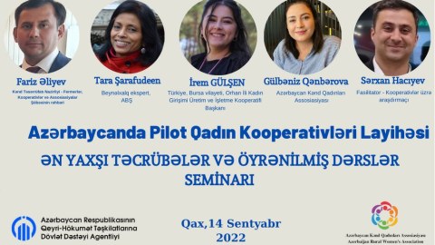 Azərbaycanda pilot qadın kooperativləri yaradılacaq