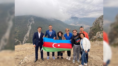 Amerika-Azərbaycan Cəmiyyətinin nümayəndə heyəti Şuşada