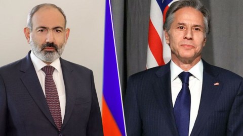 Paşinyan Blinkenlə sərhəddəki vəziyyəti müzakirə etdi