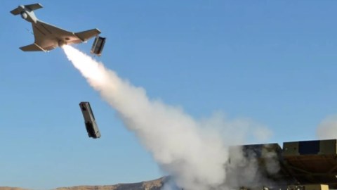“Harop”un düşmənin S-300-nü məhv etməsi anı - VİDEO 
