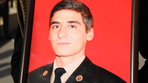 Uşaq evində böyümüş şəhid dəfn olundu - FOTOLAR
