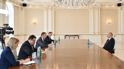 Prezident Avropa İttifaqının xüsusi nümayəndəsini qəbul etdi