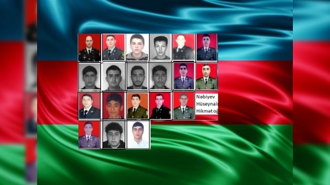 Adları bu gün açıqlanan şəhidlərin tam siyahısı və ŞƏKİLLƏRİ