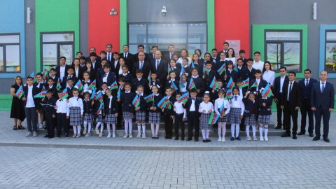 Zəngilanda ilk dərs günündən FOTOREPORTAJ