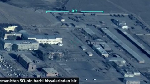 Ermənistanın darmadağın edilmiş hərbi hissəsindən VİDEO
