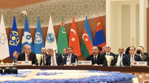 İlham Əliyev Səmərqənd sammitində - YENİLƏNİB