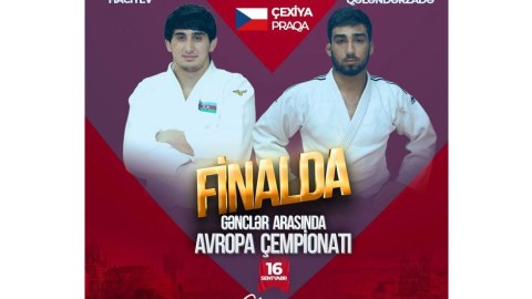 Cüdoçularımız Avropa çempionatının FİNALINDA