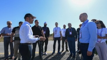 Beynəlxalq konfrans iştirakçıları Füzulidə