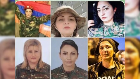 Sərhəd döyüşlərində məhv edilən erməni qadın snayperlər - ADLAR