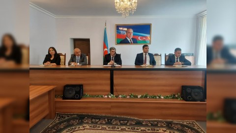 Hacıqabulda şəhid ailələri və müharibəsi əlilləri ilə bağlı müşavirə keçirildi