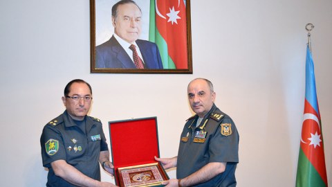 Azərbaycan-Özbəkistan hərbi əməkdaşlığı müzakirə edildi - FOTO