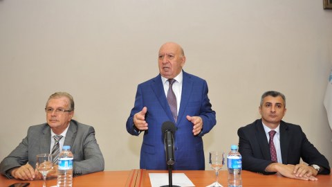 BMU-da 600-dən yuxarı bal toplayan tələbələrlə görüş olub - FOTO