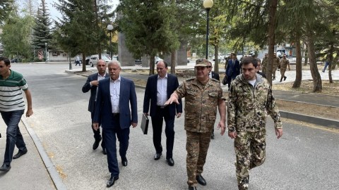KTMT Baş katibi Azərbaycanla sərhədə gəldi 