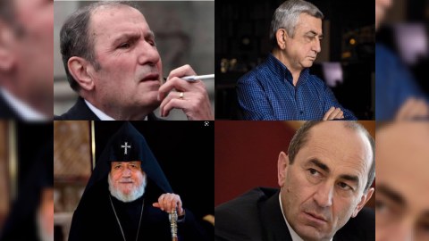 II Qaregin Ermənistanın eks-prezidentlərini görüşdürdü