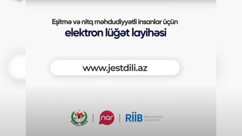 “Nar” ölkədə jest dilinin inkişafına töhfə verməyə davam edir