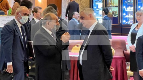 Yaqub Eyyubov Moskvada Paşinyanın müavini ilə söhbət etdi