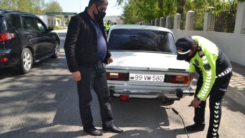 1336 sürücü CƏRİMƏLƏNİB