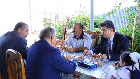 Vətən Müharibəsi Şəhidlərinin ailələləri ziyarət olunub
