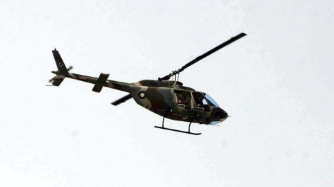 Pakistanda hərbi helikopter qəzaya düşdü - Ölənlər var