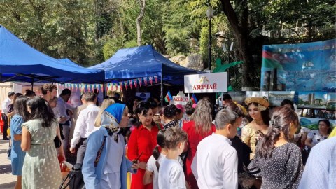 Azərbaycan mətbəxi Özbəkistandakı festivalda - FOTOLAR