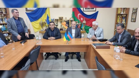 Ukrayna azərbaycanlıları yenidən bir arada - FOTO