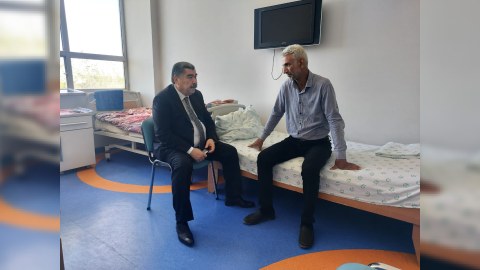 Hacıqabulda şəhid ailələri ziyarət olunub