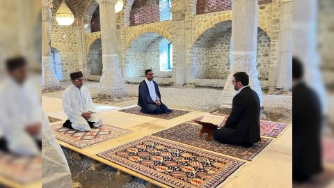 Şuşada şəhidlərin xatirəsinə namaz qılındı - FOTO