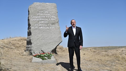 Vətən müharibəsində ilk şəhidlərimizi bu yerdə vermişik - VİDEO