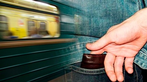 Metroda cibgir tutuldu