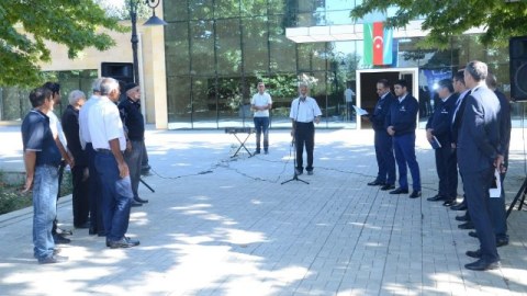 Şabranlılar qaz təchizatı ilə bağlı müraciət etdilər - FOTOLAR