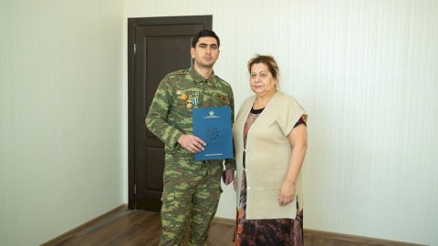 Daha 50 şəhid ailəsi və qaziyə mənzil verildi - FOTOLAR