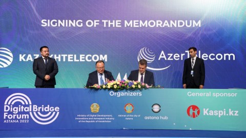 “AzerTelecom” və “Kazakhtelecom” arasında memorandum imzalandı