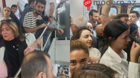 Bakı-Sumqayıt qatarındakı sıxlıqla bağlı AÇIQLAMA