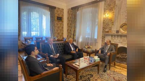 Deputat səfirlə görüşüb - FOTO
