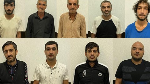 Polis “Papanin” və “Kubinka”da əməliyyat keçirdi- 8 nəfər tutulub
