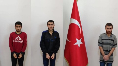 MİT üç PKK-lı terrorçunu yaxaladı