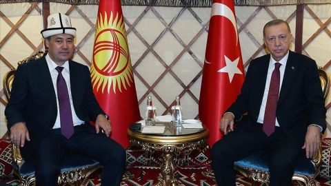 Ərdoğan prezidentlərlə görüşdü