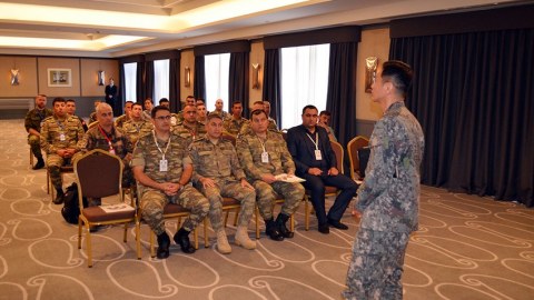 Bakıda keçirilən NATO kursu başa çatdı - FOTOLAR