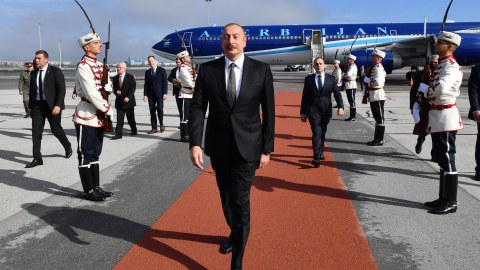 İlham Əliyev Bolqarıstanda SƏFƏRDƏDİR
