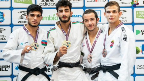 Cüdoçularımız Avropada 6 medal qazandı