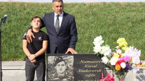 Şəhid Xəyal Namazovun xatirəsi yad edilib