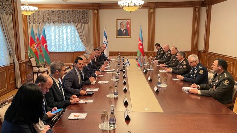 Azərbaycanla İsrail arasında hərbi əməkdaşlıq müzakirə edildi