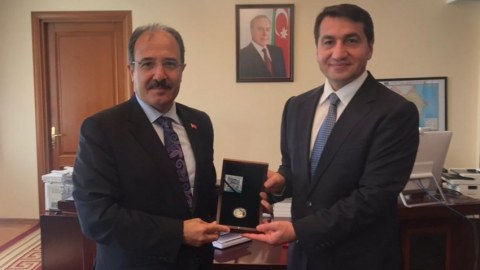 Türkiyə səfiri Hikmət Hacıyevlə görüşdü