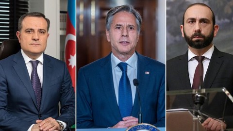 Blinken, Bayramov və Mirzoyan sülh müqaviləsindən danışdılar