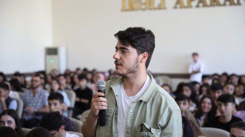 GDU-da məlumat sessiyası keçirilib - FOTOLAR