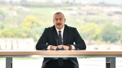 Beş prinsiplə bağlı heç kimin sualı yoxdur - İlham Əliyev 