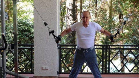 Putin 70 yaşına çatdı - FOTOLAR