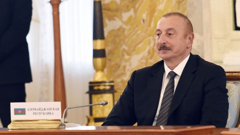 Prezident MDB Dövlət Başçılarının qeyri-rəsmi görüşündə - FOTO